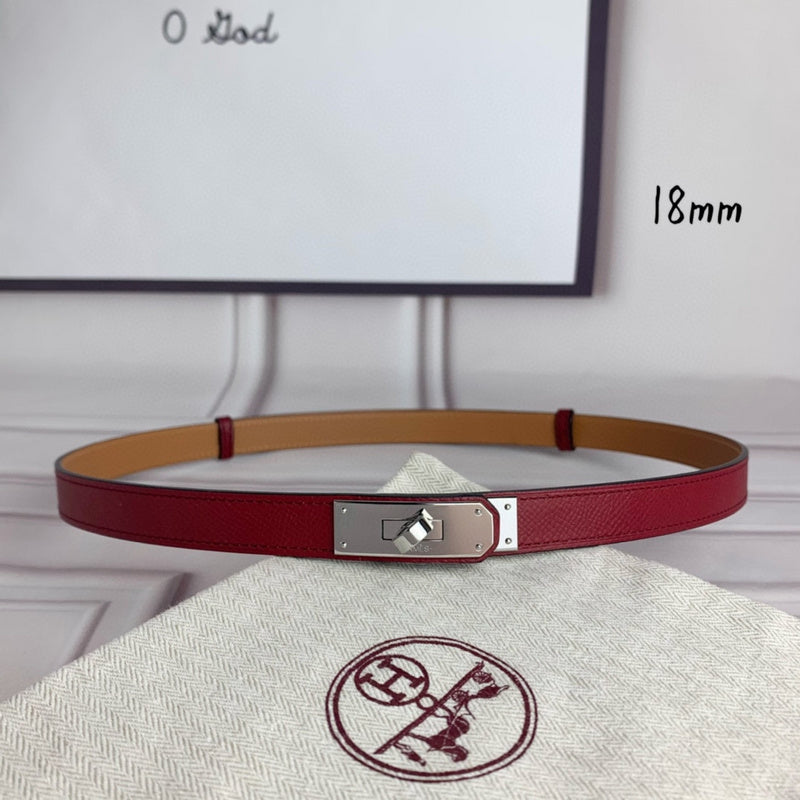 HBL7 Real leather 1.8CM 95-110CM Belt with all packing