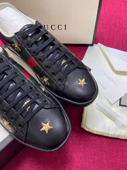 OGS13 Leather women 35-40 And men 40-45 shoes With box