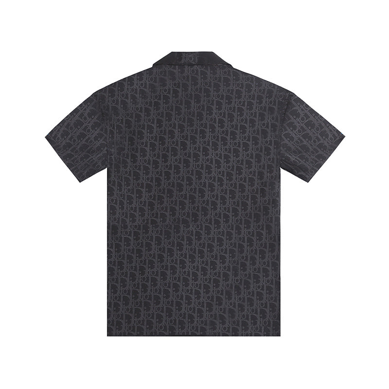 DIC112 New men's summer short sleeved collared shirt clothing