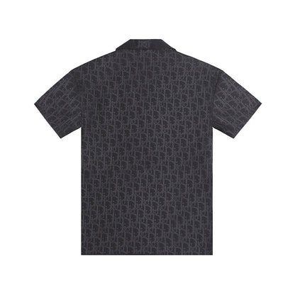 DIC112 New men's summer short sleeved collared shirt clothing