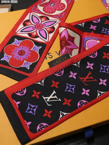 LSC77 Silk cotton 9-120CM scarf