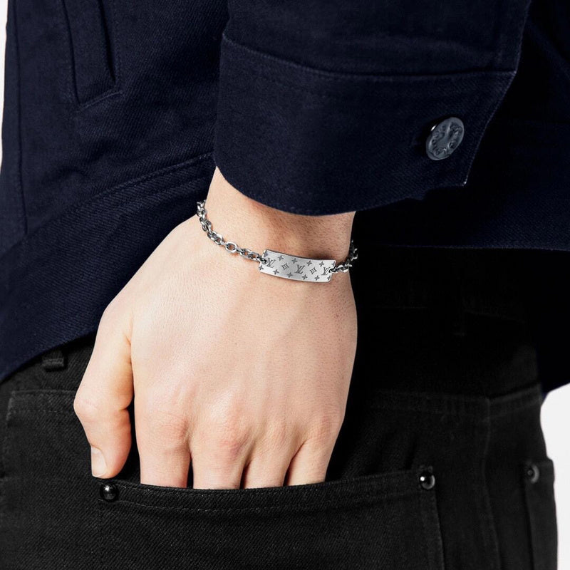 L168  Men's and women's titanium steel bracelet jewelry