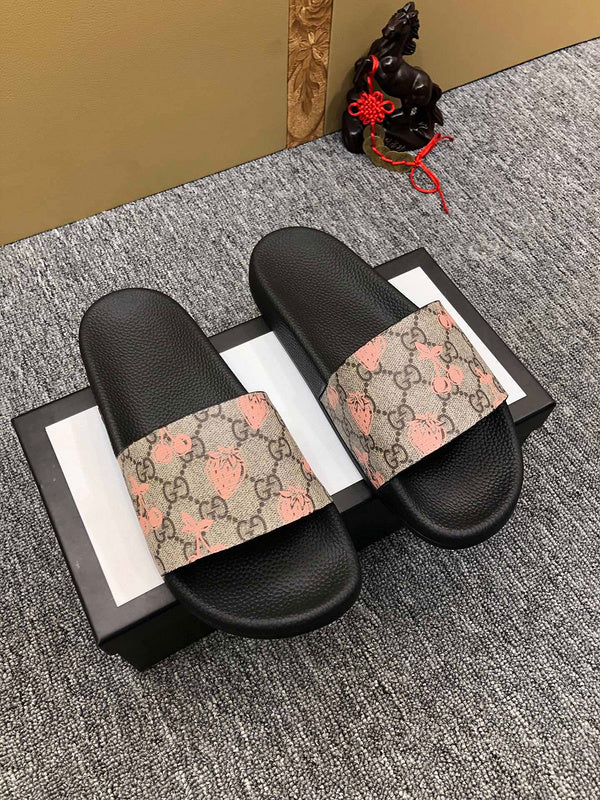 YGS14 shoes man and women slippers with all packaging