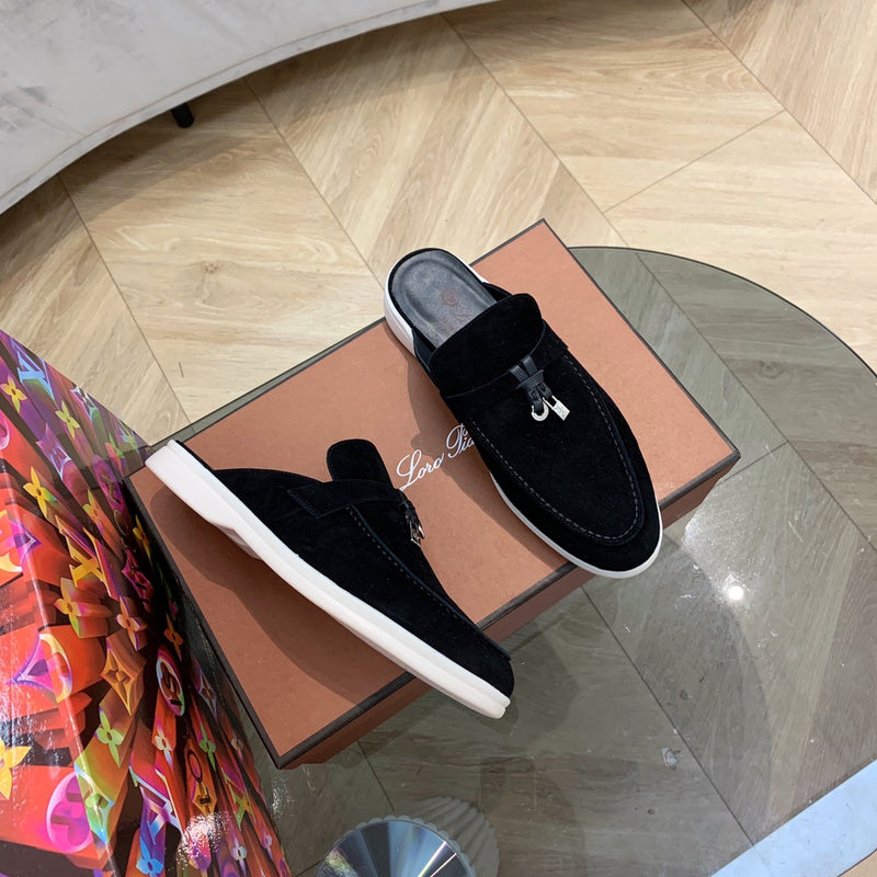 GLS18 Leather shoes Women35-42 Man40-45 Slipper with box