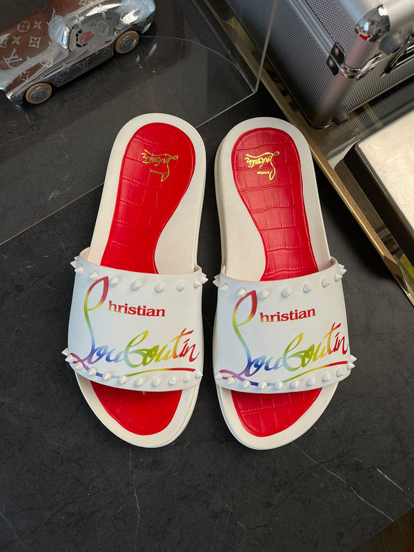 HJCL1 Leather Slipper Size 38-45 Shoes with box