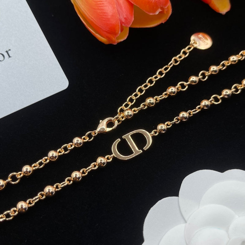 DN3  Necklace 316L steel plating rose gold Jewelry