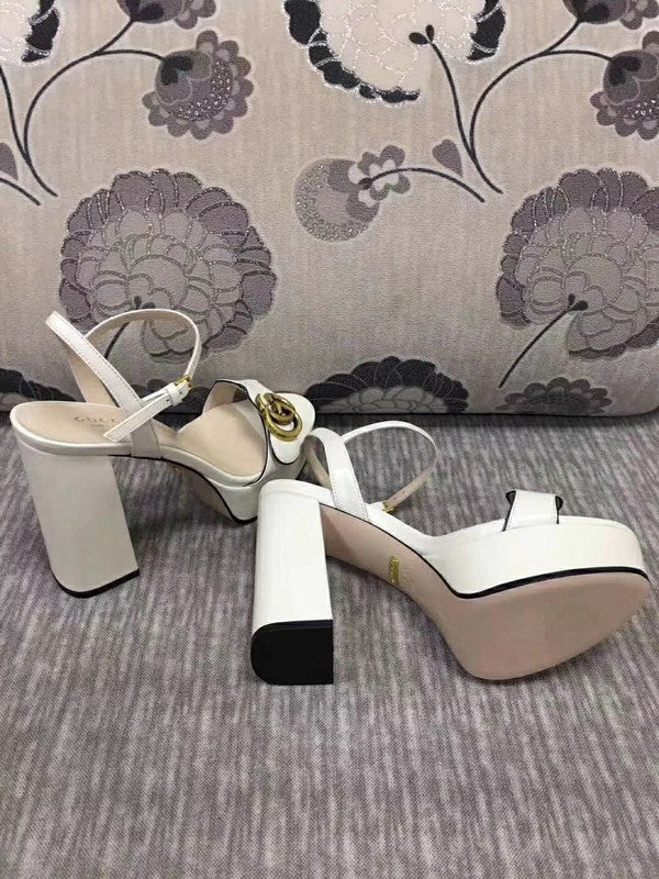 OGS4 Women real leather 8 Or 10CM shoes size 35-42 with box