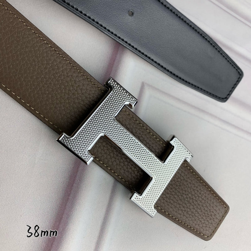 HBL3 Real leather 3.8CM 95-125CM Belt with all packing