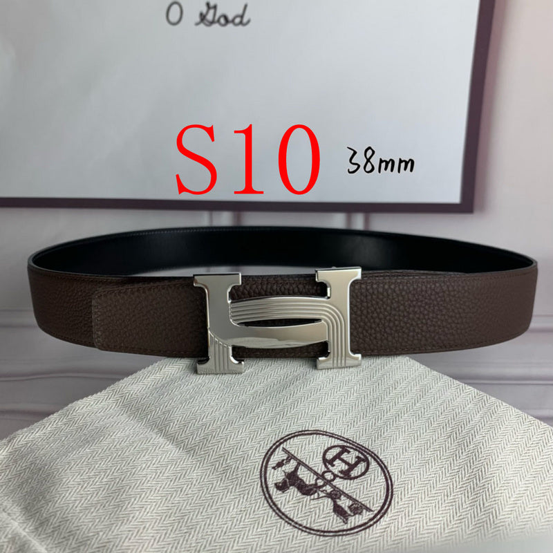 HBL5 Real leather 3.8CM 95-125CM Belt with all packing