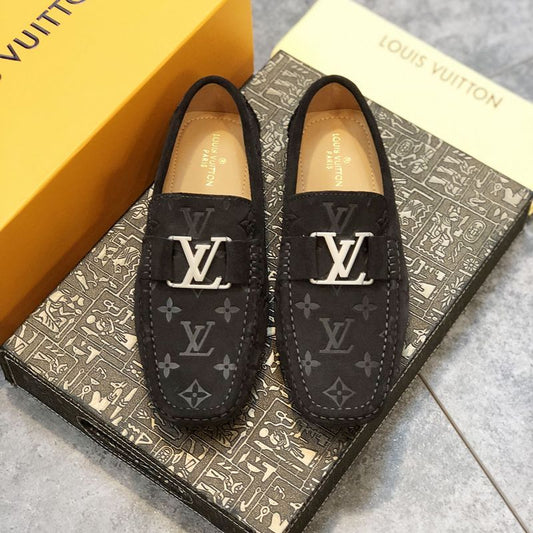 BMLS6 cowhide Shoes Leather Man Shoes 38-45 with box