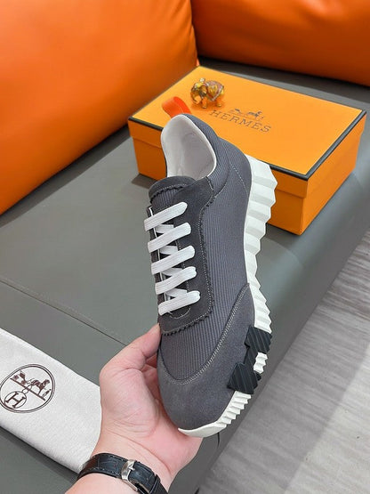 BMHS0 Leather Shoes Women35-41 Man 40-44 with box