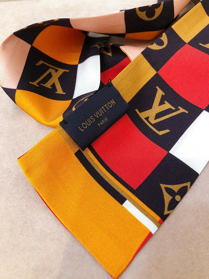 XLC7 Silk satin 8-120CM scarf