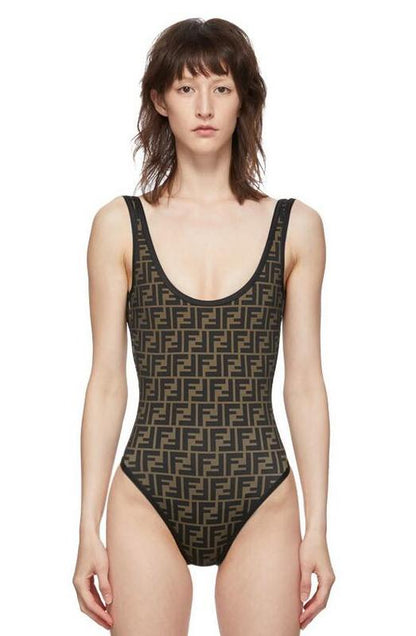 FD11  Women's summer one-piece swimsuit