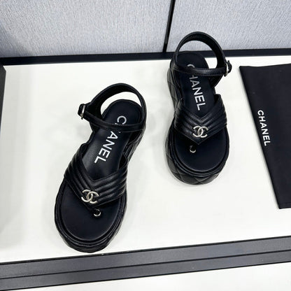 MBCS2 Leather Slippers Size 35-40 Shoes with Box