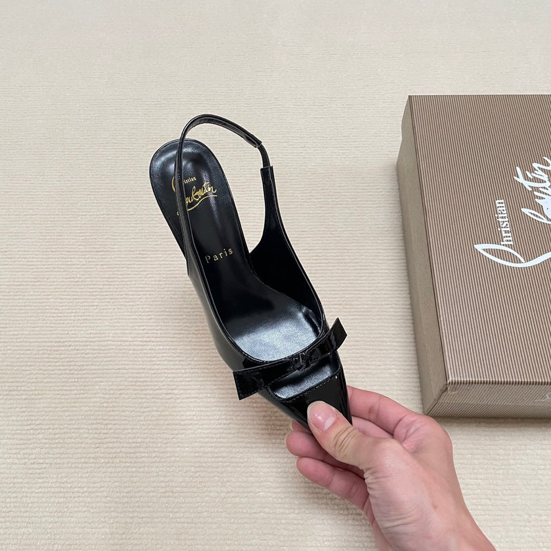 MBCL1 Women Heel 6CM 8CM 10CM Leather shoes 35-41 with box