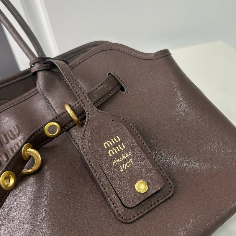 LMP12 Leather Bag 44-22.5-14.5CM Handbag