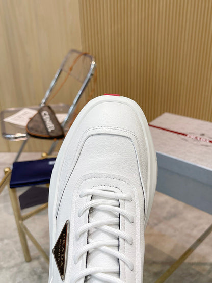 OPS4 Leather Shoes Women35-41 man40-45 with box