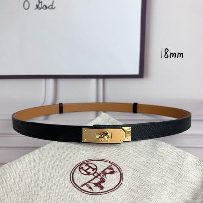 HBL7 Real leather 1.8CM 95-110CM Belt with all packing