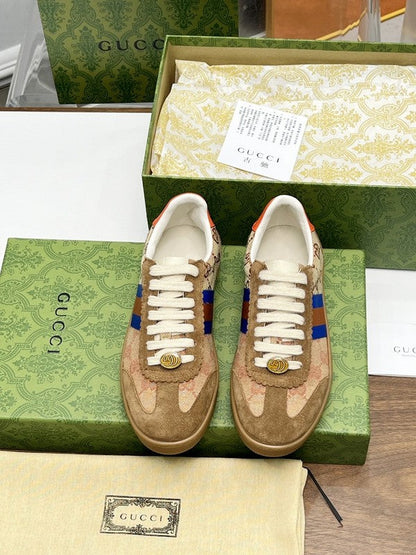 OGS41 Leather Women 35-42 And Men 40-46 Shoes With box