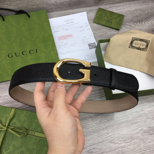 GBL4 Real leather wide 4.0cm have 95-125cm total long with packing