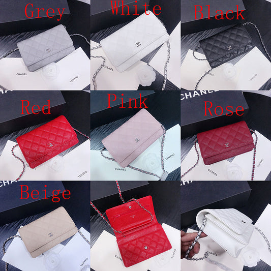 XCP015 Bag leather 19-13-4CM Bag Silver High Quality