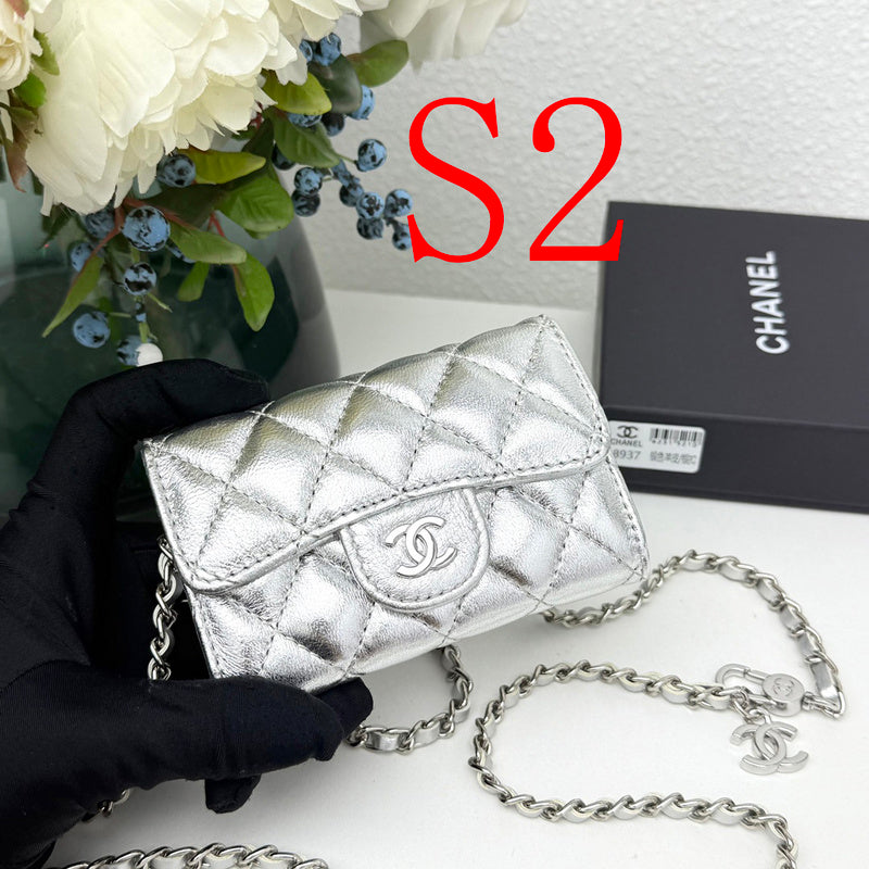 LCP04 Wallet Bag 13.1-7.5-2.1CM Leather bags with box