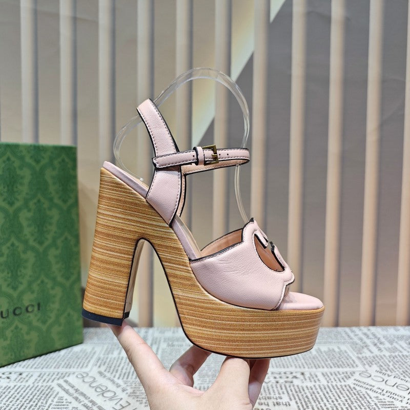 JHGS13 Slipper 12CM Heel Size 35-42 Shoes with box