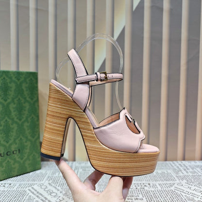 JHGS13 Slipper 12CM Heel Size 35-42 Shoes with box