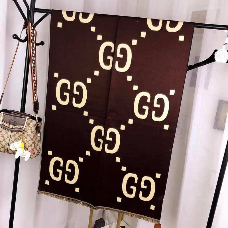 XGC11 cashmere blend 65-190CM Scarf