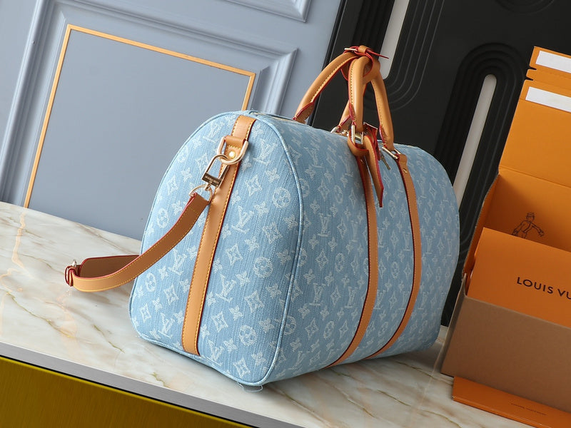 LLP201 Leather Bag 45-27-20CM Travel  for women and men  Bags