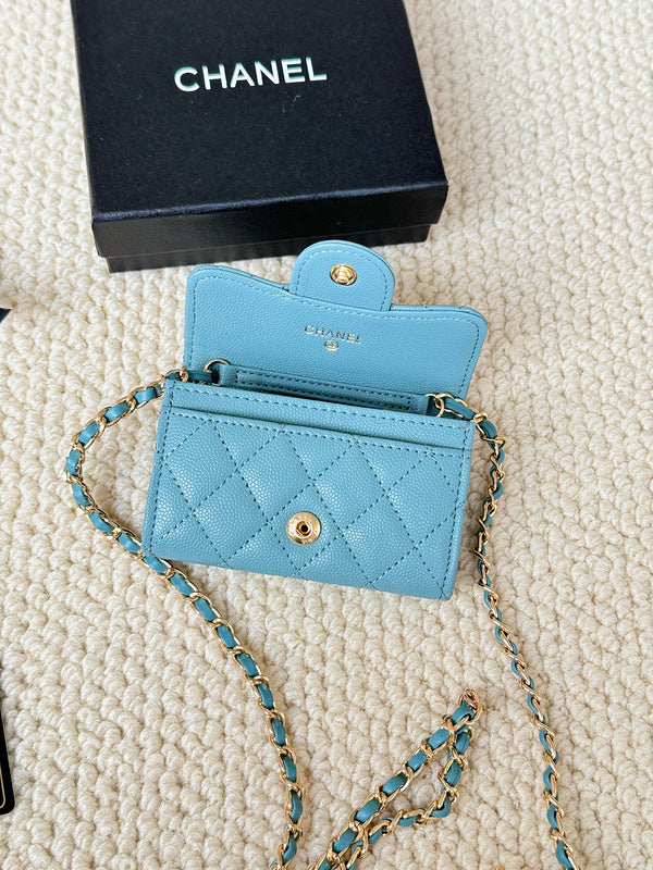 LCP02 Wallet Bag 13.1-7.5-2.1CM Leather bags with box