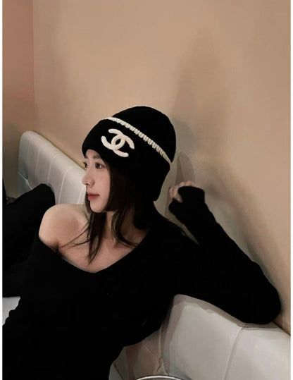 CHH74 New autumn and winter trendy woolen hat and woolen hat