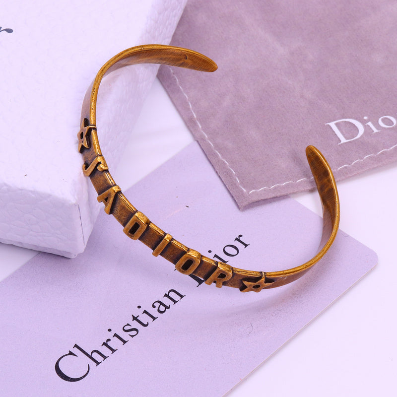 DIB7 Bracelet 316L steel plating gold Bangle Jewelry