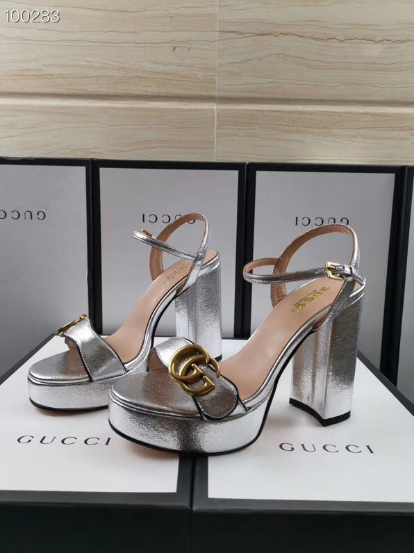 OGS4 Women real leather 8 Or 10CM shoes size 35-42 with box