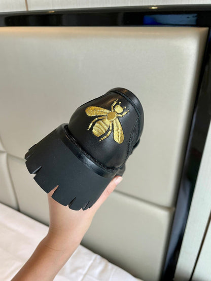 JHGS1 Leather Shoes Women 35-41 with box