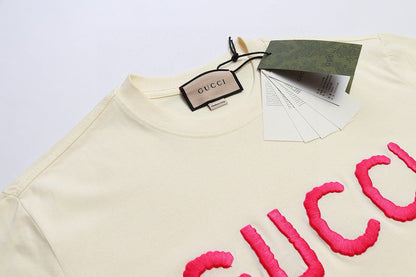 GUC077 Men's and women's summer short-sleeved T-shirt clothes