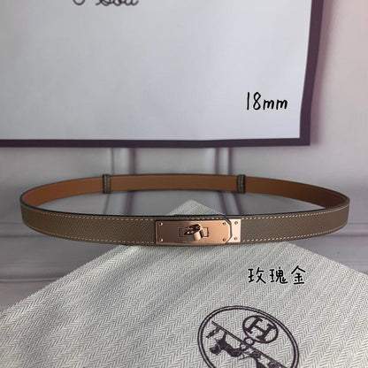 HBL7 Real leather 1.8CM 95-110CM Belt with all packing