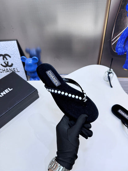 MBCS4 Leather Slippers Size 35-42 Shoes with Box