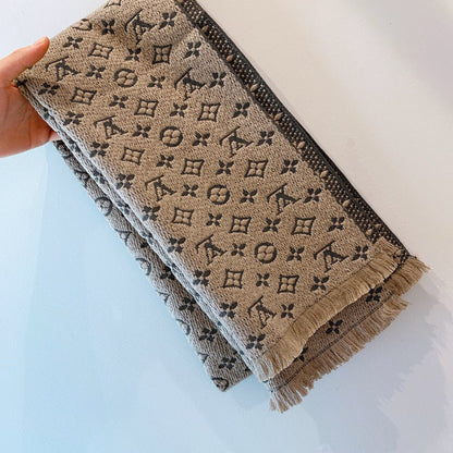 LSC14 Cashmere blend 40-180CM Scarf for men and women