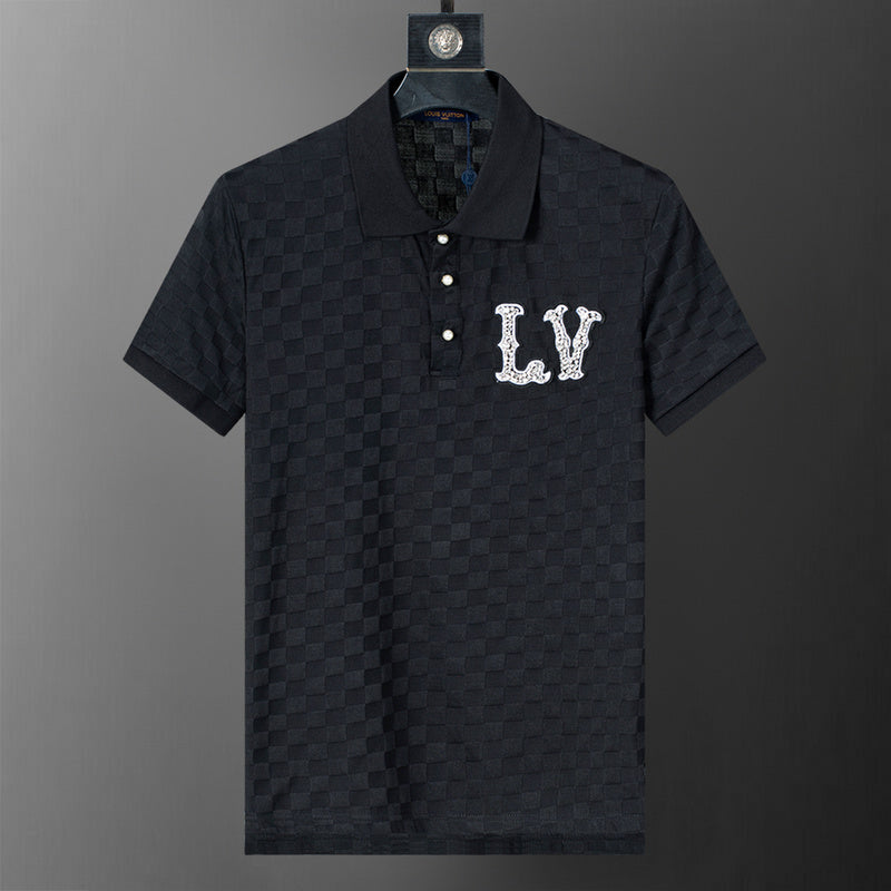 LVC181 New men's short sleeved polo top+shorts clothing