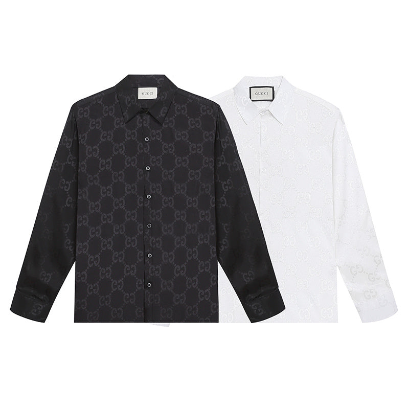 GUC082 New men's shirt with long sleeves Clothing