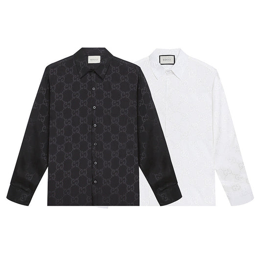 GUC082 New men's shirt with long sleeves Clothing