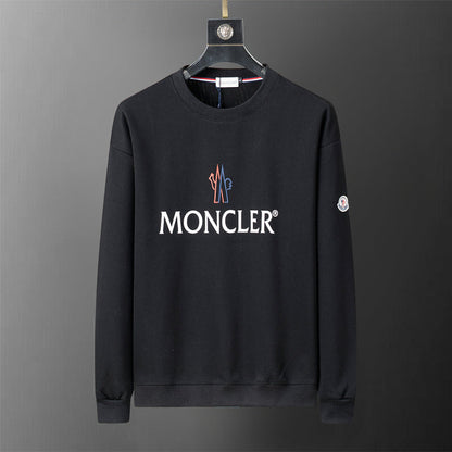 MOC036 New men's autumn and winter double-sided cotton new pullover hoodie clothing