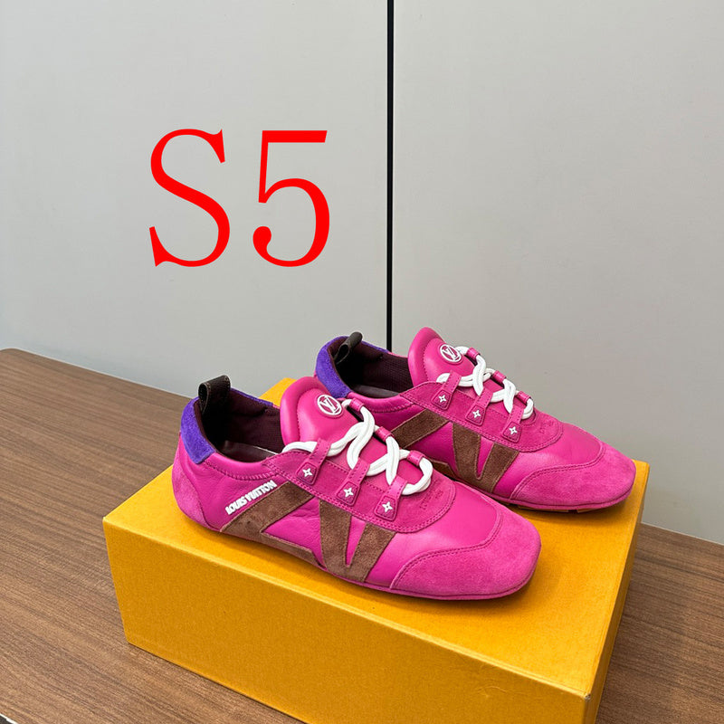 GLS20 High Quality Leather Women35-42 Shoes with box