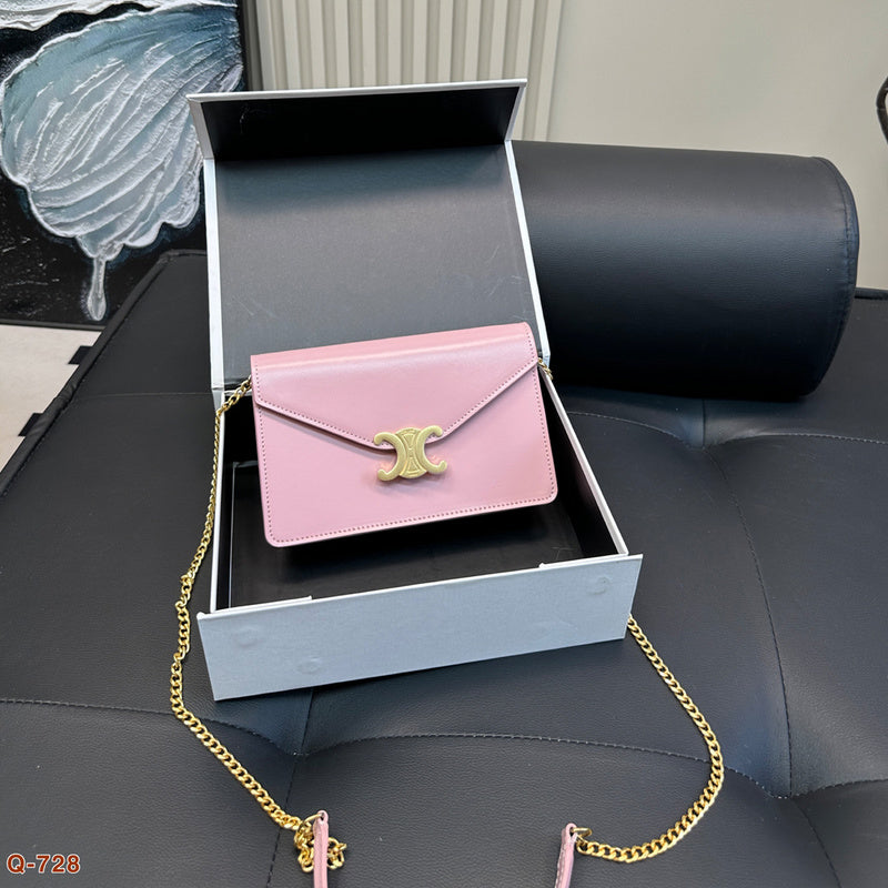 ACP03 Leather Bag 19-13CM Shoulder bags with box