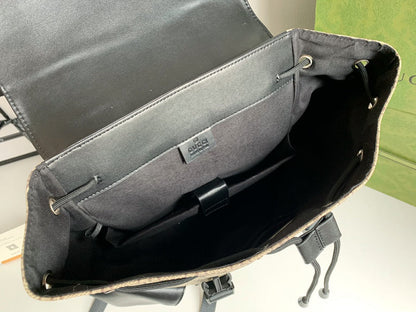 LGP22 Men  Bag 34-42-16CM Leather knapsack bags