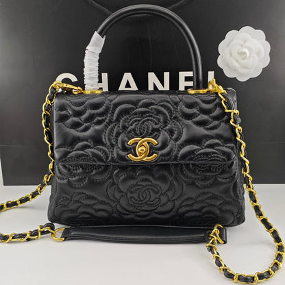 LCP27 Leather Bag 25.5-15-8CM Shoulder bags