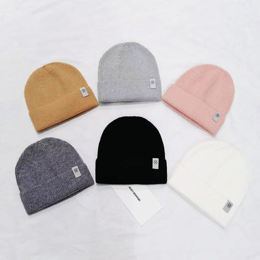 PLUH1   New autumn and winter fashionable core yarn knitted hat