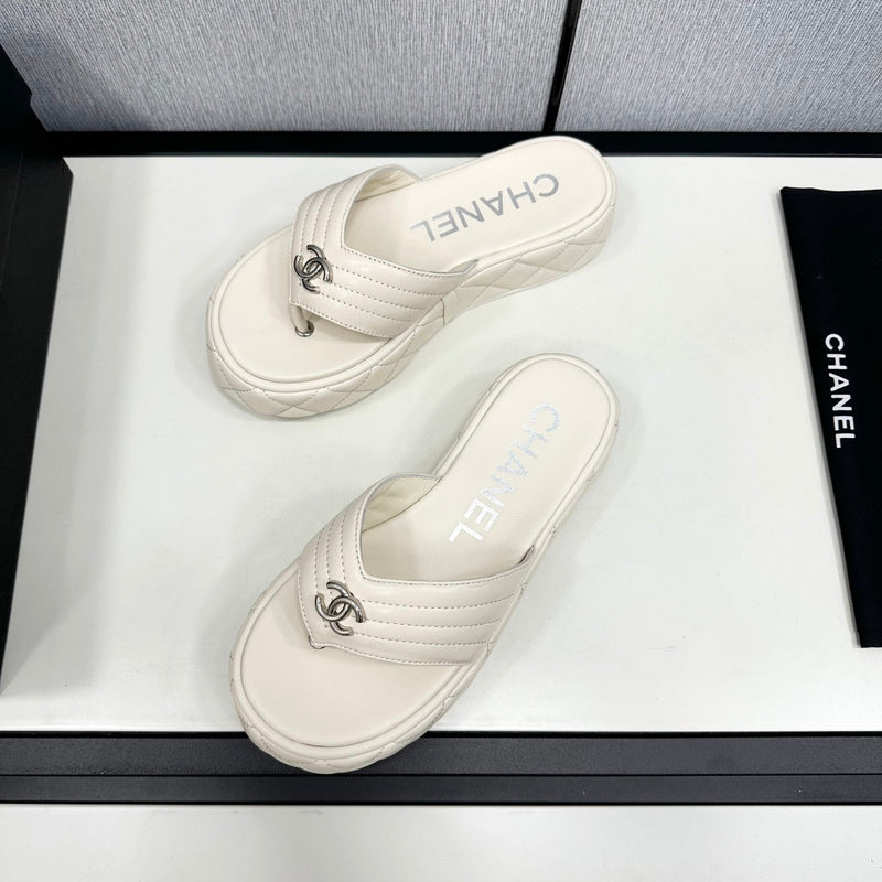 MBCS7 Leather Slippers Size 35-40 Shoes with Box