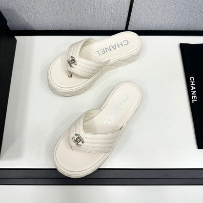 MBCS7 Leather Slippers Size 35-40 Shoes with Box